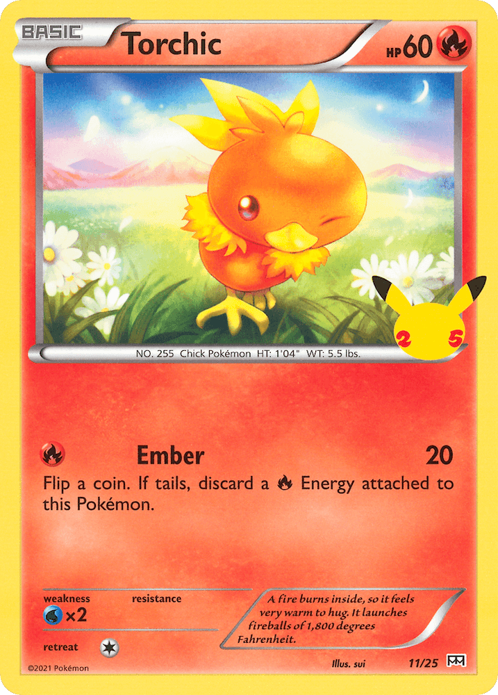 Torchic (11/25) [McDonald's 25th Anniversary] (Online Only)