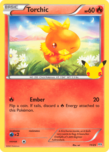 Torchic (11/25) [McDonald's 25th Anniversary] (Online Only)