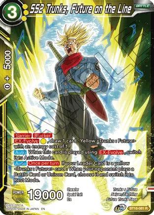 SS2 Trunks, Future on the Line (BT16-081) [Realm of the Gods] (ONLINE ORDER ONLY)