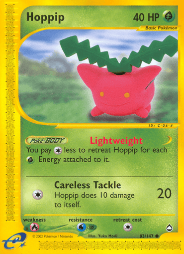 Hoppip (83/147) [Aquapolis] (Online Only)