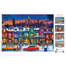 Seek & Find - City Lights Shine Bright 1000 Piece Jigsaw Puzzle (ONLINE ORDER ONLY)