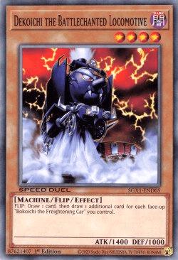 Dekoichi the Battlechanted Locomotive [SGX1-END05] Common (ONLINE ORDER ONLY)