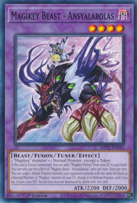 Magikey Beast - Ansyalabolas [MP22-EN143] Common (ONLINE ORDER ONLY)