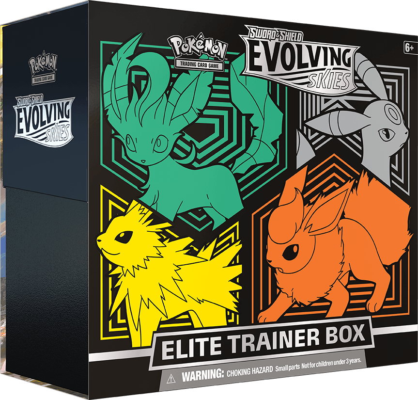 Sword & Shield: Evolving Skies - Elite Trainer Box (Flareon/Jolteon/Umbreon/Leafeon) (ONLINE ORDER ONLY)