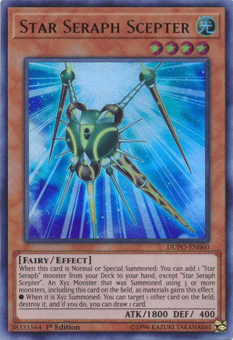 Star Seraph Scepter [DUPO-EN060] Ultra Rare (ONLINE ORDER ONLY)