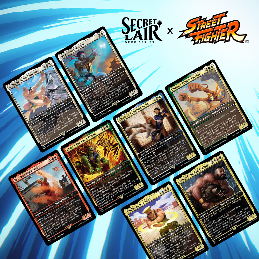 Secret Lair: Drop Series - Secret Lair x Street Fighter (ONLINE ORDER ONLY)
