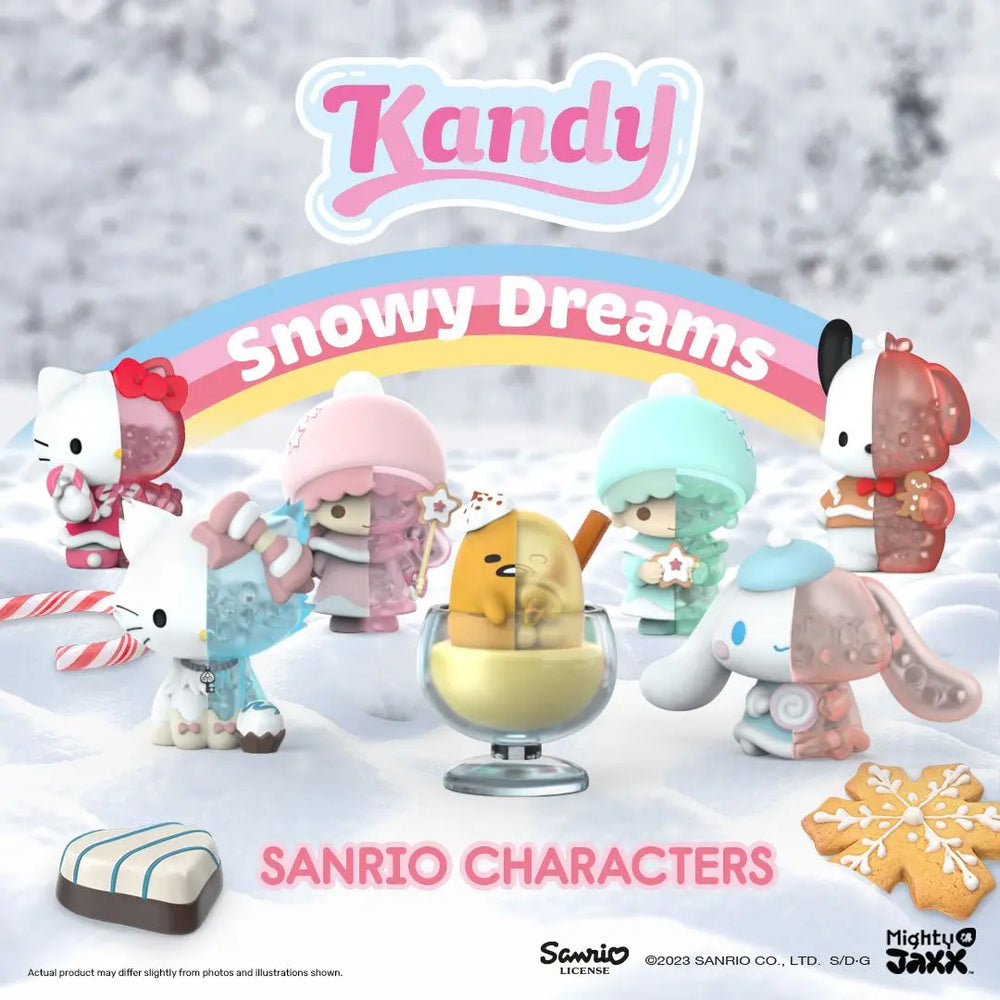 Kandy x Sanrio Snowy Dreams Blind Box - Hello Kitty Winter Series by Mighty Jaxx