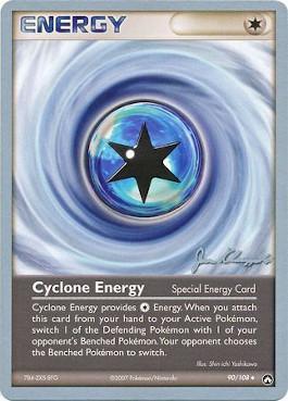 Cyclone Energy (90/108) (Psychic Lock - Jason Klaczynski) [World Championships 2008] (Online Only)