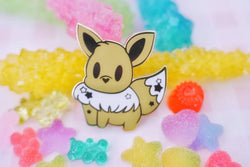 Pokemon: Shiny Eevee Enamel Pin (ONLINE ORDER ONLY)