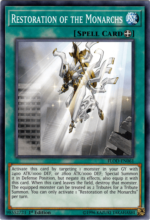 Restoration of the Monarchs [FLOD-EN061] Common (ONLINE ORDER ONLY)