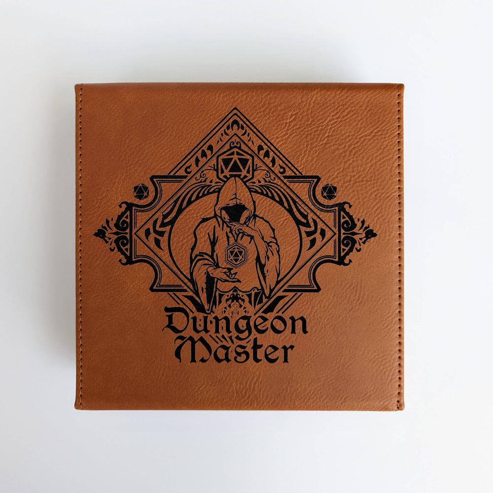 The Fate Twister - D&D - Vegan Leather Dice Box (ONLINE ORDER ONLY)
