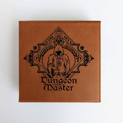 The Fate Twister - D&D - Vegan Leather Dice Box (ONLINE ORDER ONLY)