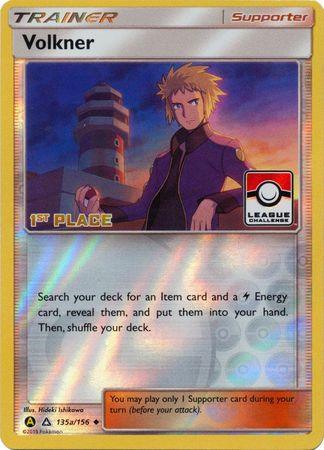 Volkner (135a/156) (League Challenge 1st Place) [Sun & Moon: Ultra Prism] (Online Only)