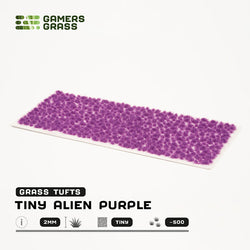 Gamers Grass Tufts: Tiny Alien Tufts- Purple 2mm (ONLINE ORDER ONLY)