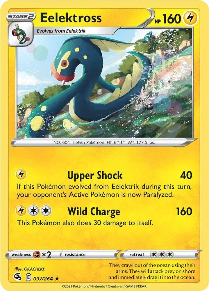 Eelektross (097/264) [Sword & Shield: Fusion Strike] (Online Only)
