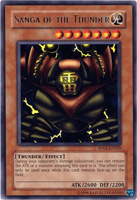 Sanga of the Thunder [RP01-EN030] Rare (ONLINE ORDER ONLY)