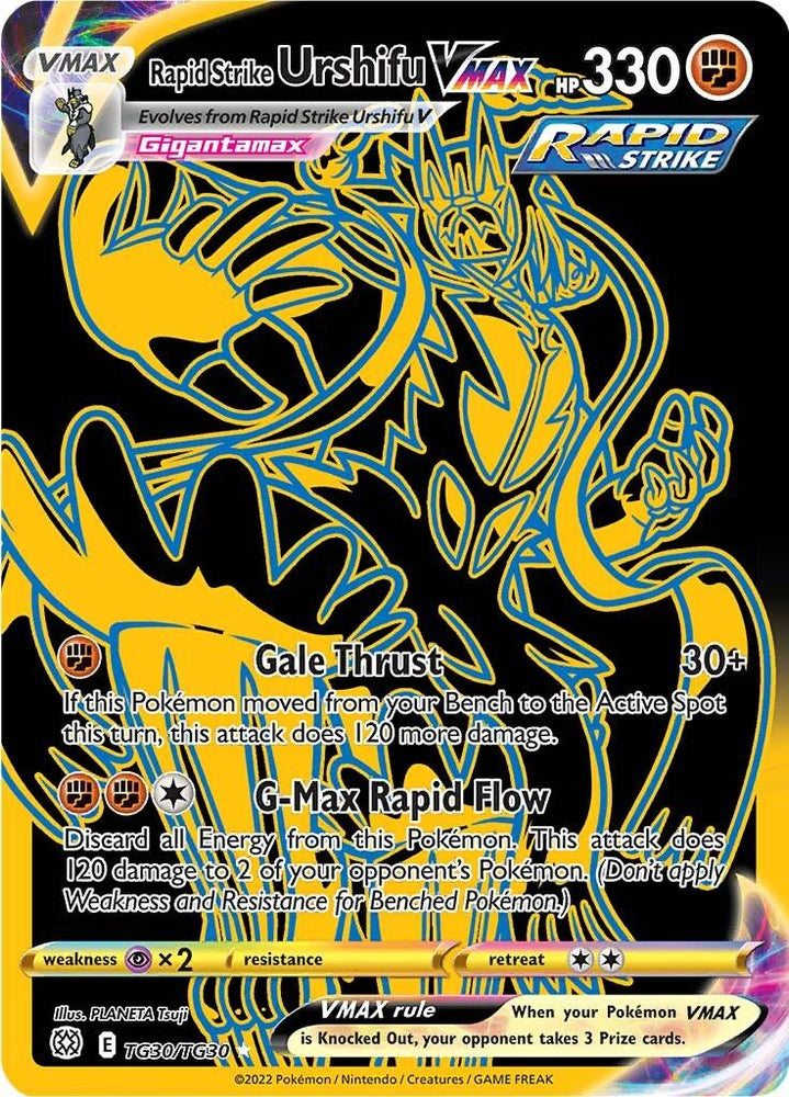 Rapid Strike Urshifu VMAX (TG30/TG30) [Sword & Shield: Brilliant Stars] (Online Only)