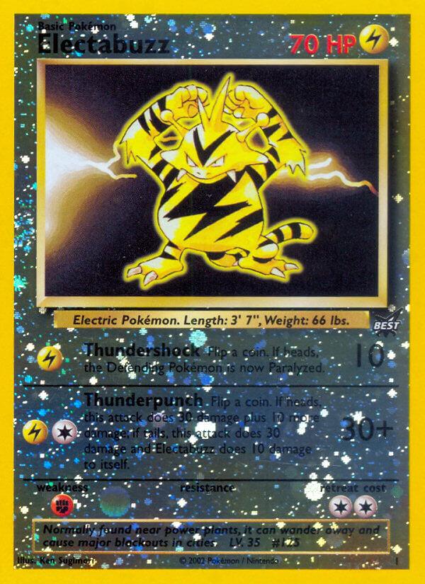 Electabuzz (1) [Best of Promos] (Online Only)