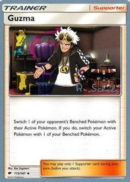 Guzma (115/147) (Victory Map - Robin Schulz) [World Championships 2018] (Online Only)