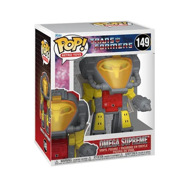Transformers Omega Supreme Super 6 1/2-Inch Funko Pop! Vinyl Figure #149 (ONLINE ORDER ONLY)