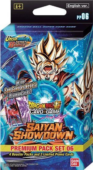 Unison Warrior Series: Saiyan Showdown [PP06] - Premium Pack Set (ONLINE ORDER ONLY)