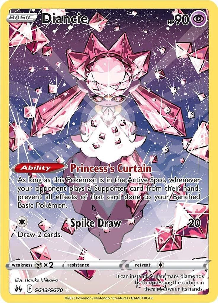 Diancie (GG13/GG70) [Sword & Shield: Crown Zenith] (Online Only)