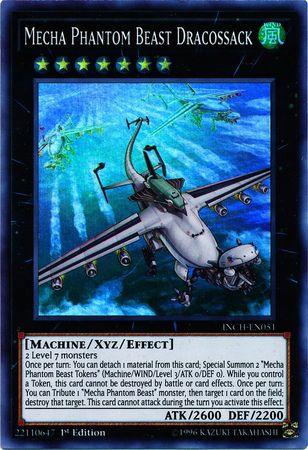 Mecha Phantom Beast Dracossack [INCH-EN051] Super Rare (ONLINE ORDER ONLY)
