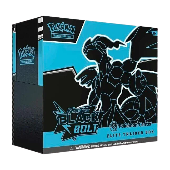 Scarlet & Violet: Black Bolt - Elite Trainer Box (Pokemon Center Exclusive) (ONLINE ORDER ONLY)