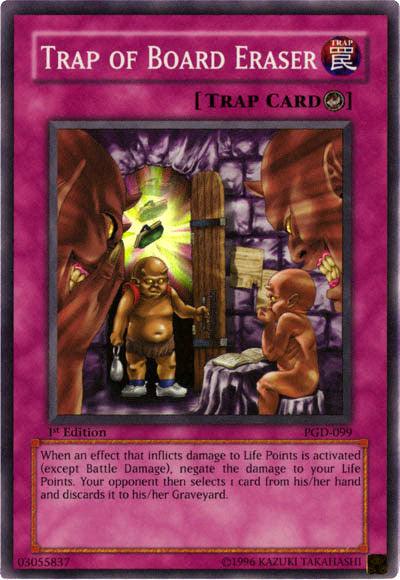 Trap of Board Eraser [PGD-099] Super Rare (ONLINE ORDER ONLY)
