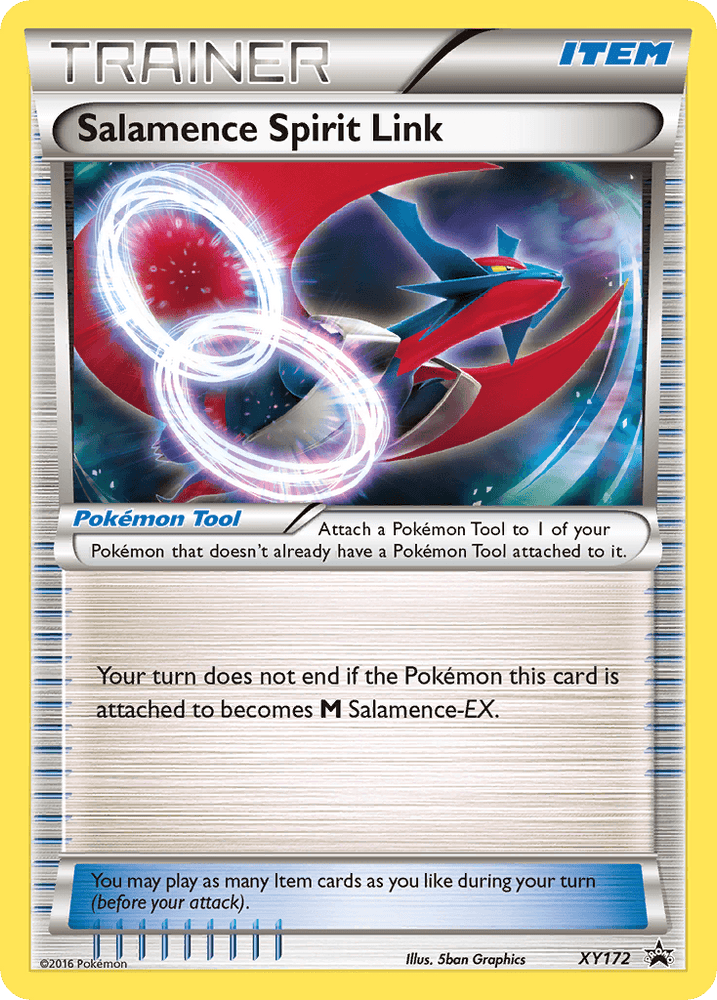 Salamence Spirit Link (XY172) [XY: Black Star Promos] (Online Only)