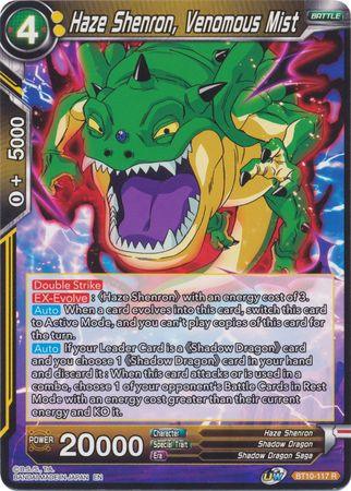 Haze Shenron, Venomous Mist (BT10-117) [Rise of the Unison Warrior 2nd Edition] (ONLINE ORDER ONLY)