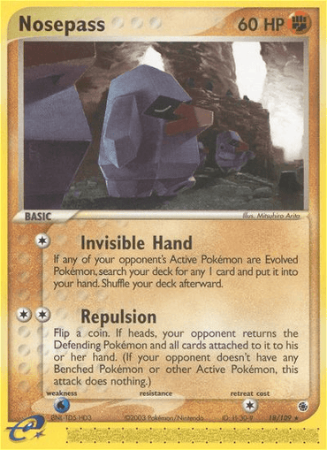 Nosepass (18/109) [EX: Ruby & Sapphire] (Online Only)