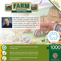 Farm & Country - Harvest Ranch 1000 Piece Jigsaw Puzzle (ONLINE ORDER ONLY)