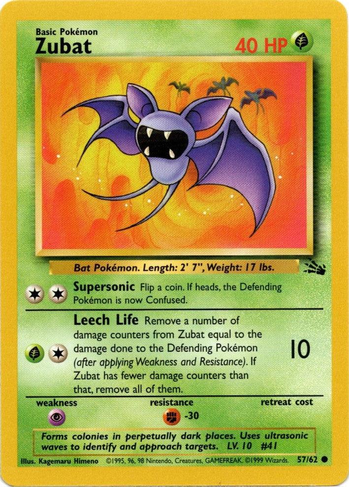 Zubat (57/62) [Fossil Unlimited] (Online Only)