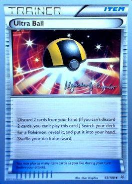 Ultra Ball (93/108) (Primal Groudon - Alejandro Ng-Guzman) [World Championships 2015] (Online Only)