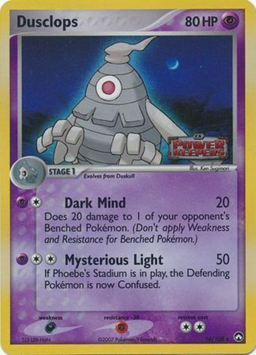 Dusclops (14/108) (Stamped) [EX: Power Keepers] (Online Only)