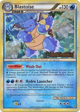 Blastoise (13/95) (Prerelease Promo) [HeartGold & SoulSilver: Black Star Promos] (Online Only)