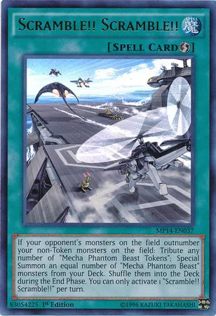 Scramble!! Scramble!! [MP14-EN037] Ultra Rare