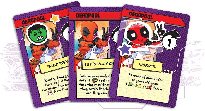 Marvel United: X-Men Deadpool Expansion - Kickstarter Edition (ONLINE ORDER ONLY)