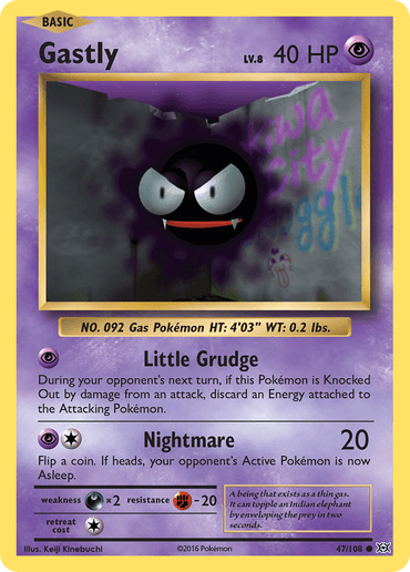 Gastly (47/108) [XY: Evolutions] (Online Only)