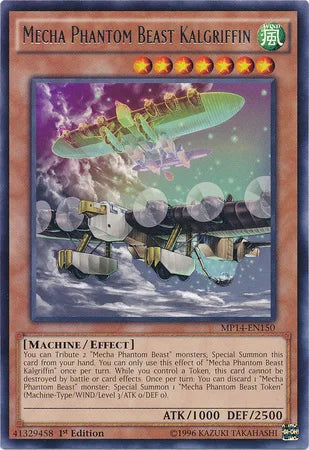 Mecha Phantom Beast Kalgriffin [MP14-EN150] Rare