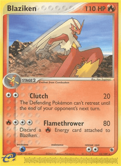 Blaziken (15/109) [EX: Ruby & Sapphire] (Online Only)