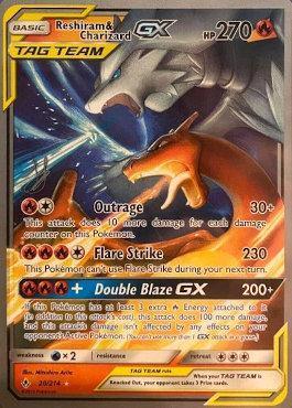Reshiram & Charizard GX (20/214) (Perfection - Henry Brand) [World Championships 2019] (Online Only)