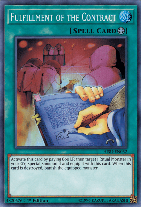 Fulfillment of the Contract [HISU-EN052] Super Rare (ONLINE ORDER ONLY)
