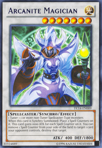 Arcanite Magician (Purple) [DL14-EN009] Rare (ONLINE ORDER ONLY)