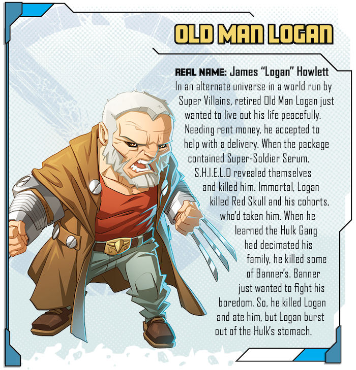 Marvel United: X-Men Old Man Logan - Kickstarter Exclusive (ONLINE ORDER ONLY)