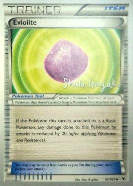 Eviolite (91/101) (Terraki-Mewtwo - Shuto Itagaki) [World Championships 2012] (Online Only)
