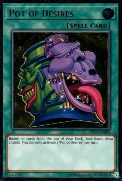 Pot of Desires [OP11-EN003] Ultimate Rare (ONLINE ORDER ONLY)