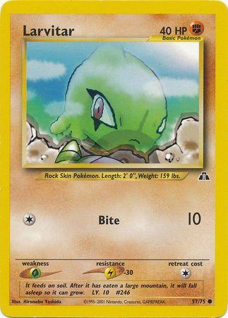 Larvitar (57/75) [Neo Discovery Unlimited] (Online Only)