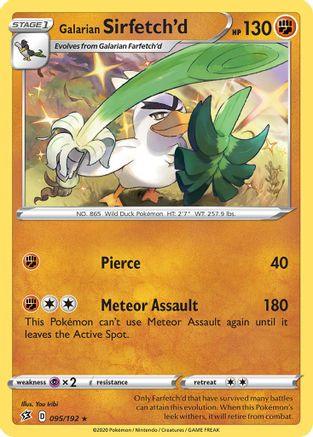 Galarian Sirfetch'd (095/192) (Theme Deck Exclusive) [Sword & Shield: Rebel Clash] (Online Only)